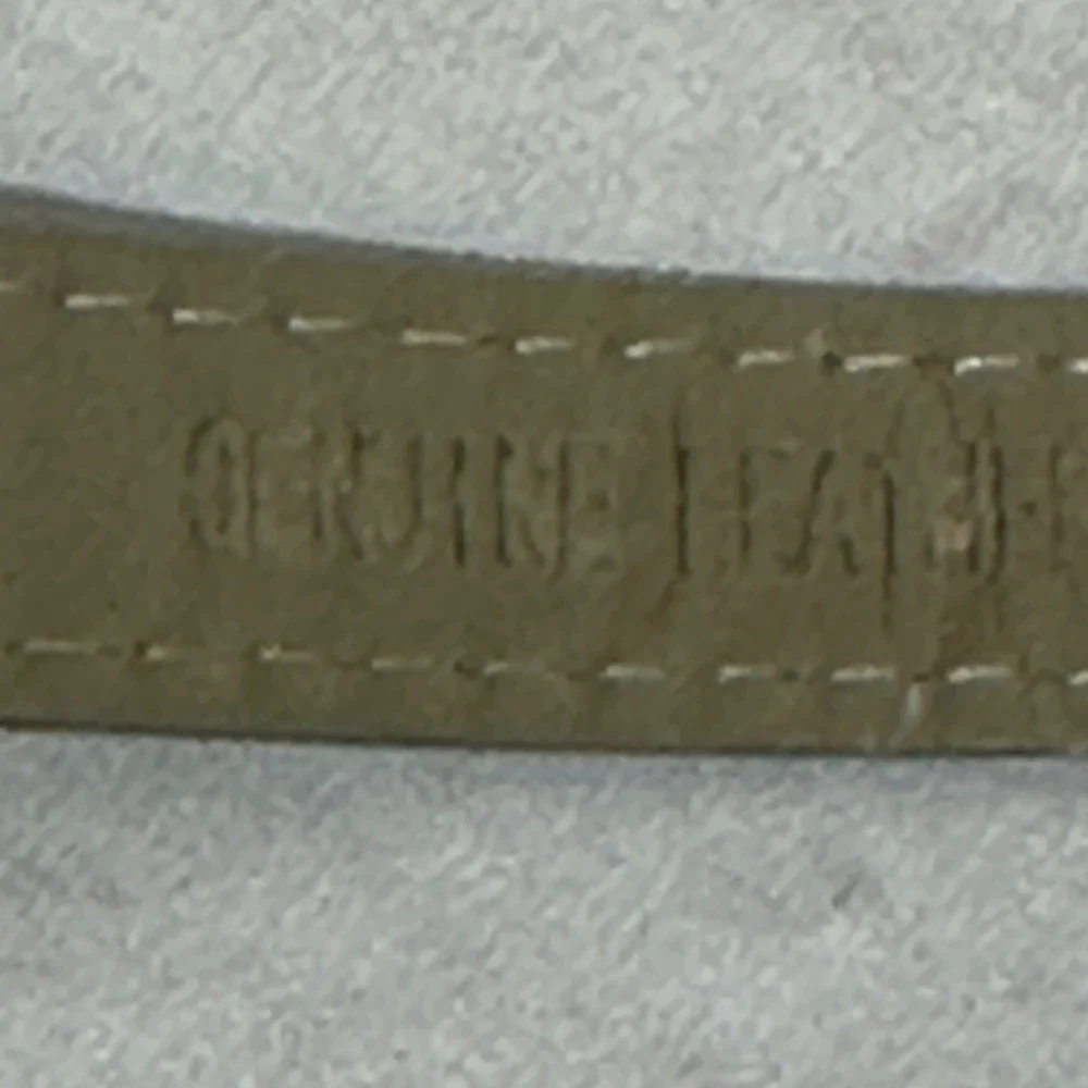 Disney Winnie the Pooh Watch Light Blue Leather Strap Floral Butterfly 3537 - Picture 5 of 7